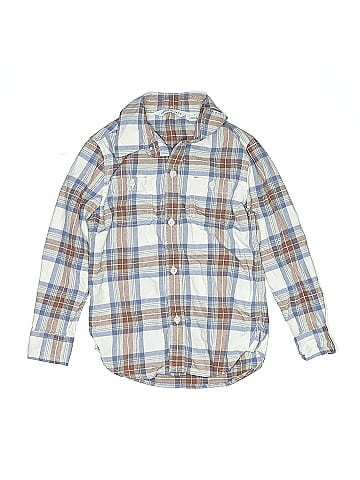 Janie and Jack Long Sleeve Button-Down Shirt (view 1)