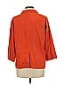 Chico's Design 100% Polyester Orange 3/4 Sleeve Blouse Size L - photo 2