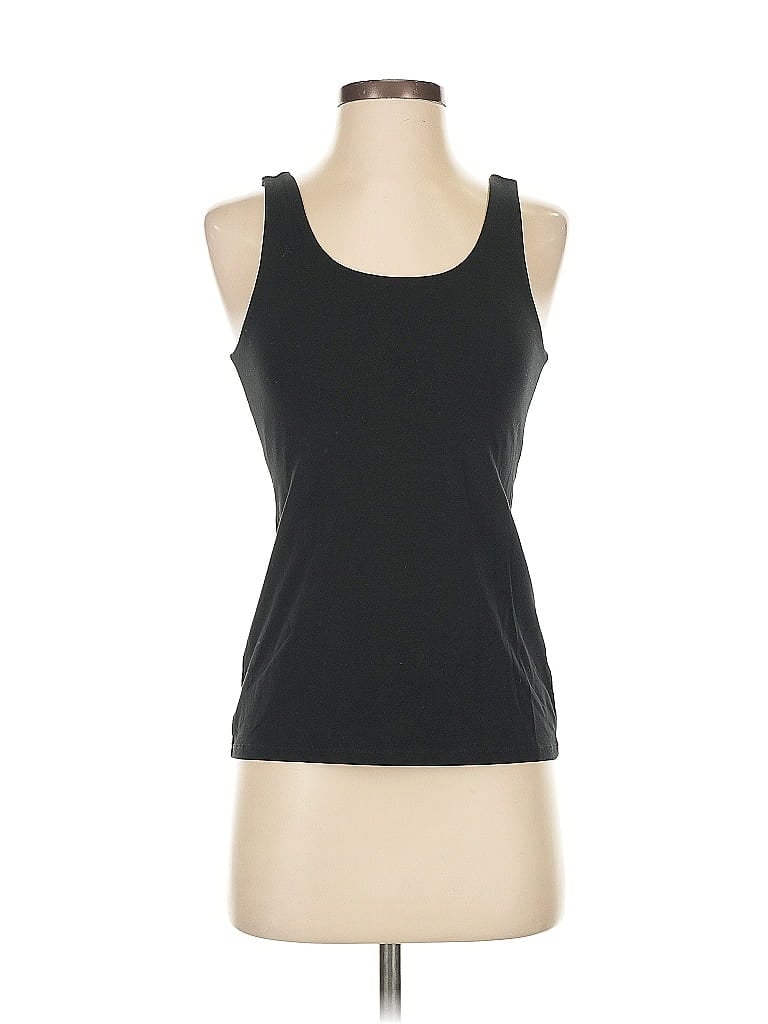 Pre-owned Jjill Active Tank Top In Black