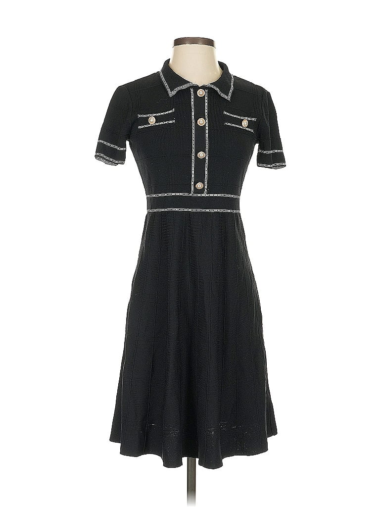 Alexia Admor Black Casual Dress Size XS - photo 1