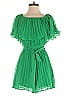 Flying Tomato 100% Polyester Solid Green Romper Size S - photo 1