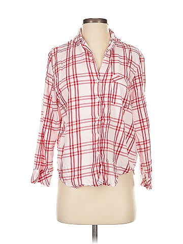 Victoria's Secret 3/4 Sleeve Button-Down Shirt (view 1)