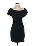 Susana Monaco Solid Black Cocktail Dress Size XS - photo 1