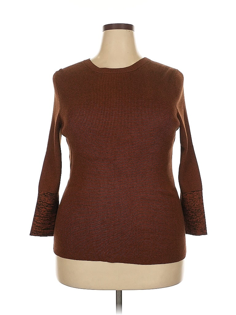 Jupe Dorée Simply Vera By Vera Wang - Taille 10 - Longueur Genou - Style évasé - Occasion Très Bon état