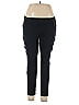 One 5 One Solid Black Active Pants Size XL - photo 1