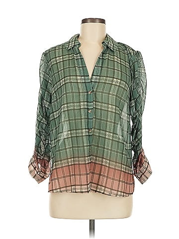 Democracy 3/4 Sleeve Blouse (view 1)