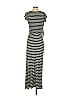 A Pea in the Pod Stripes Gray Casual Dress Size S - photo 2