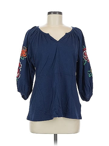 DG^2 by Diane Gilman 3/4 Sleeve Blouse (view 1)