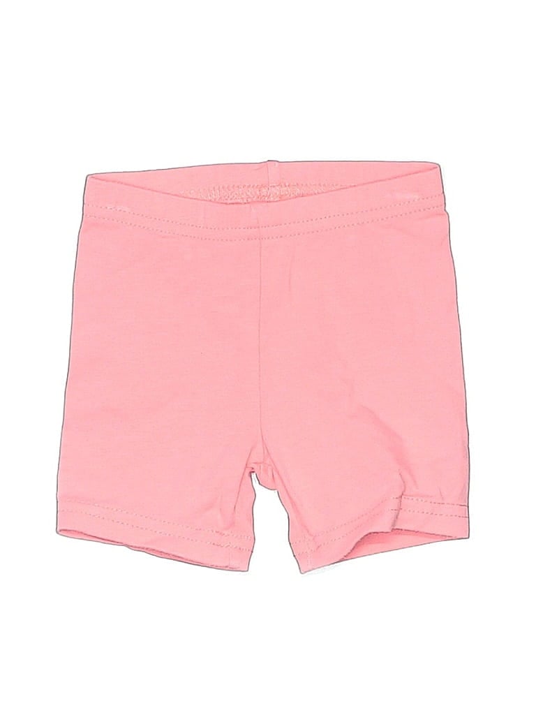 Just One You Made by Carter's Solid Pink Shorts 3-6 MO / 6 MO - photo 1