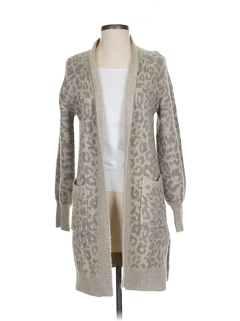 Pre-owned Abercrombie & Fitch Cardigan Sweater In Brown