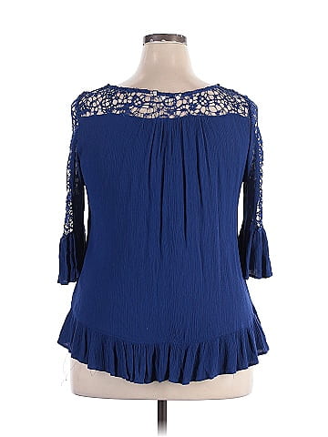 Tantrums 3/4 Sleeve Blouse (view 2)