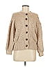 Who What Wear 100% Wool Tan Wool Cardigan Size M - photo 1