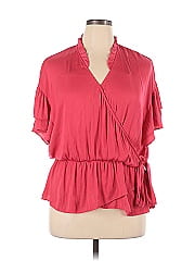 Marc New York Andrew Marc Short Sleeve Blouse
