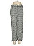 Ann Taylor Polka Dots Silver Casual Pants Size 6 - photo 1