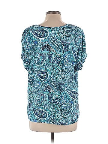 Christopher & Banks Short Sleeve Blouse (view 2)