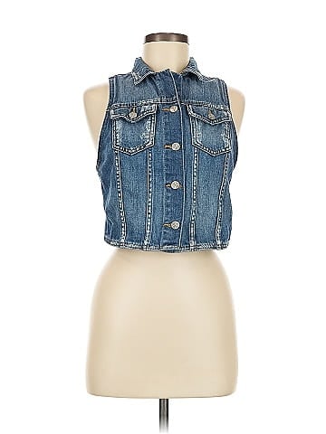 Jessica Simpson Denim Vest (view 1)
