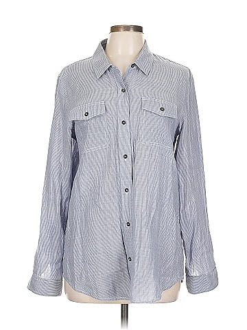 Theory Long Sleeve Button-Down Shirt (view 1)
