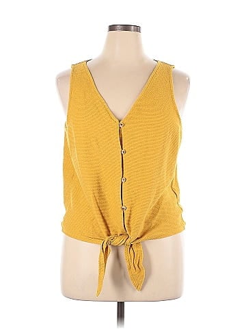 TeXTURE & THREAD Madewell Sleeveless Blouse (view 1)