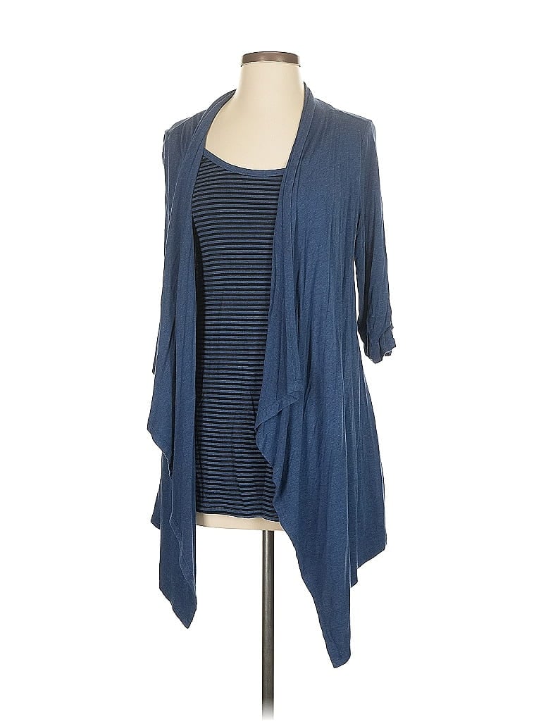 Soma Blue 3/4 Sleeve Top Size S - photo 1