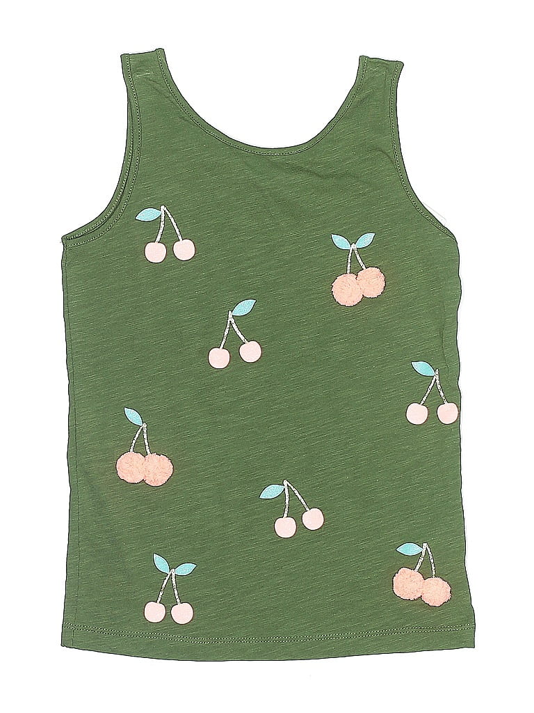 Carter's 100% Cotton Green Sleeveless Top Size 7 - photo 1