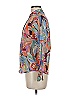 Sézane 100% Cotton Print Pink 3/4 Sleeve Blouse Size 34 waist - photo 4