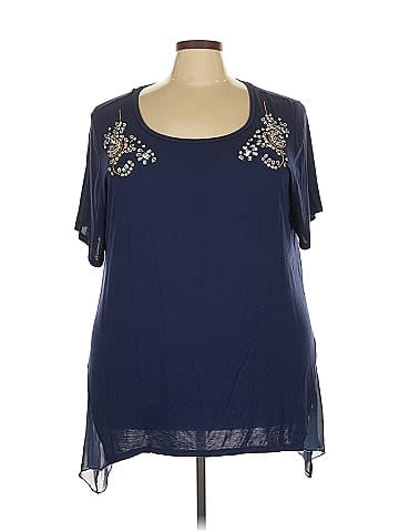 Earl Jean Short Sleeve Blouse (view 1)