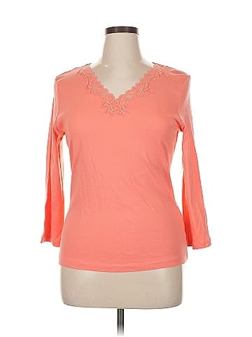 Jones New York Signature 3/4 Sleeve Top (view 1)