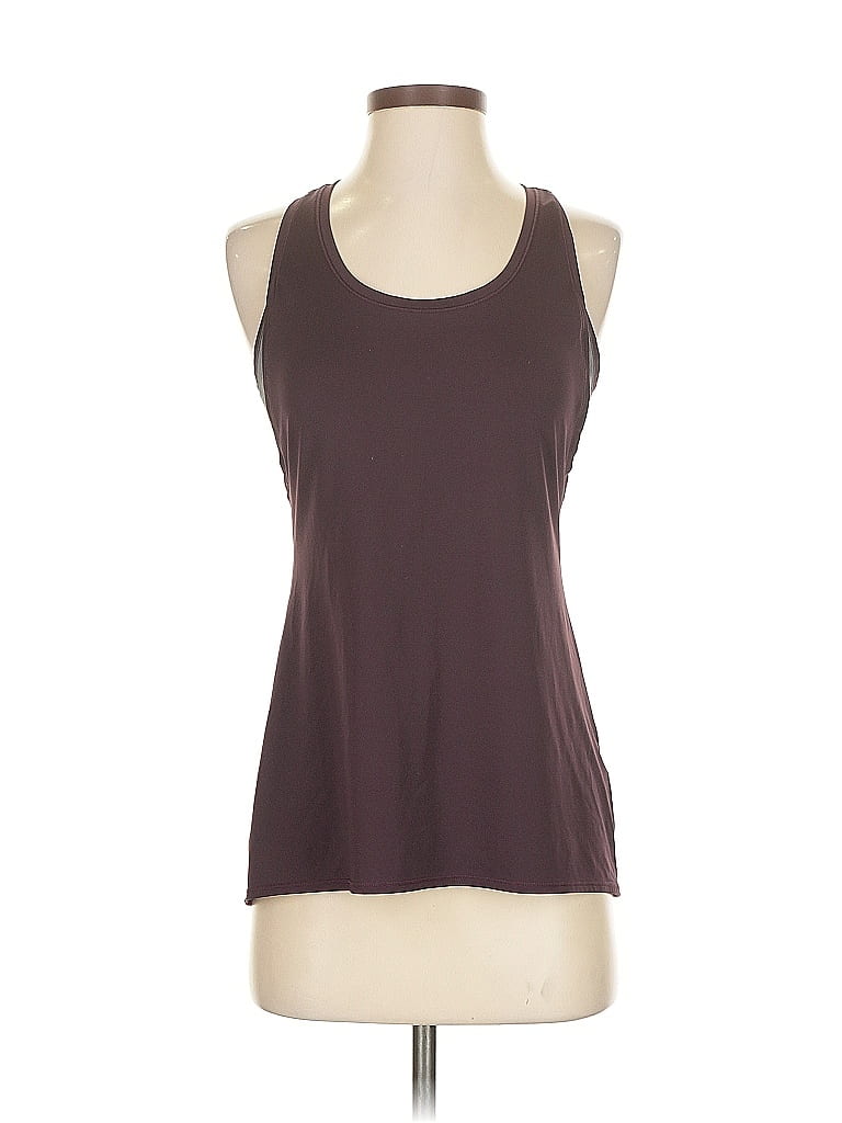 Pre-owned Calia By Carrie Underwood Sleeveless Top Brown Halter Neckline Tops