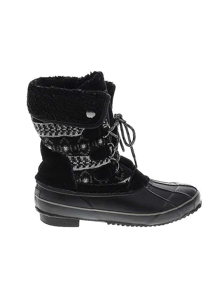 Khombu Black Boots Size 8 - photo 1