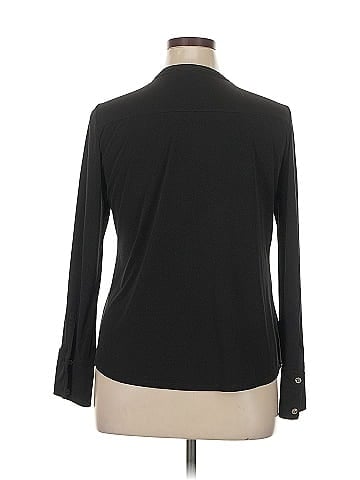 Dana Buchman Long Sleeve Blouse (view 2)