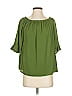 Blue Sand 100% Polyester Green 3/4 Sleeve Blouse Size XXS (estimated) - photo 1