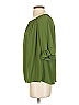 Blue Sand 100% Polyester Green 3/4 Sleeve Blouse Size XXS (estimated) - photo 5