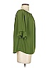 Blue Sand 100% Polyester Green 3/4 Sleeve Blouse Size XXS (estimated) - photo 4
