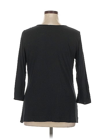 a.n.a. A New Approach 3/4 Sleeve Top (view 2)