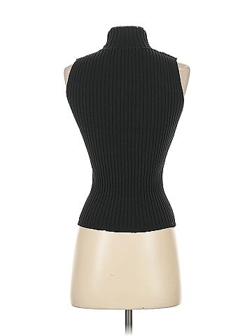 August Silk Turtleneck Sweater (view 2)