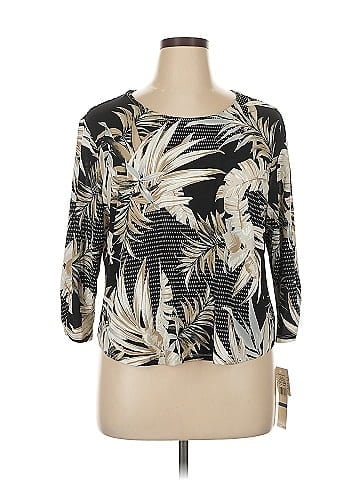 Alfred Dunner 3/4 Sleeve Top (view 1)