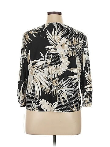 Alfred Dunner 3/4 Sleeve Top (view 2)