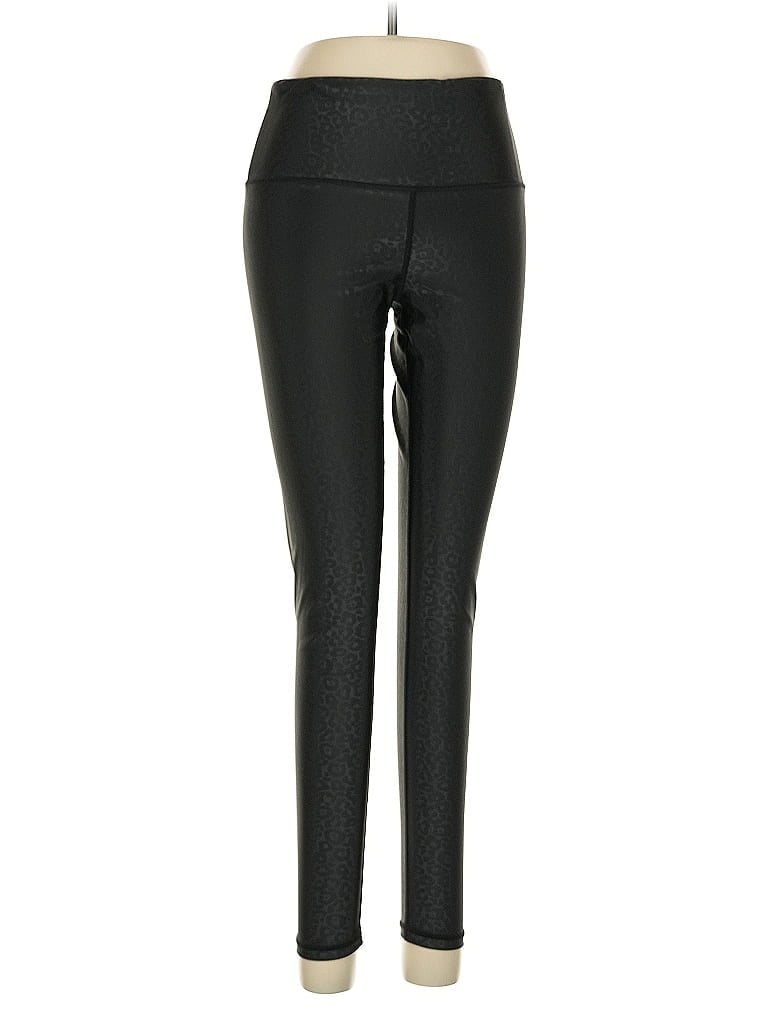 Pre-owned Max Studio Active Pants In Black