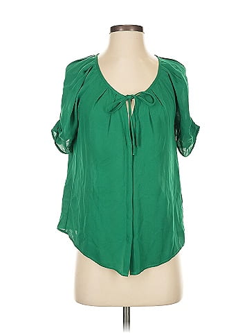 Joie Short Sleeve Silk Top (view 1)