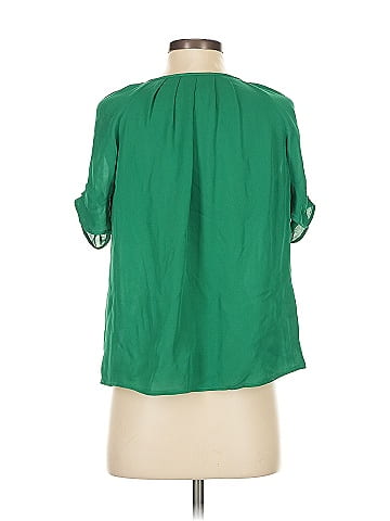 Joie Short Sleeve Silk Top (view 2)