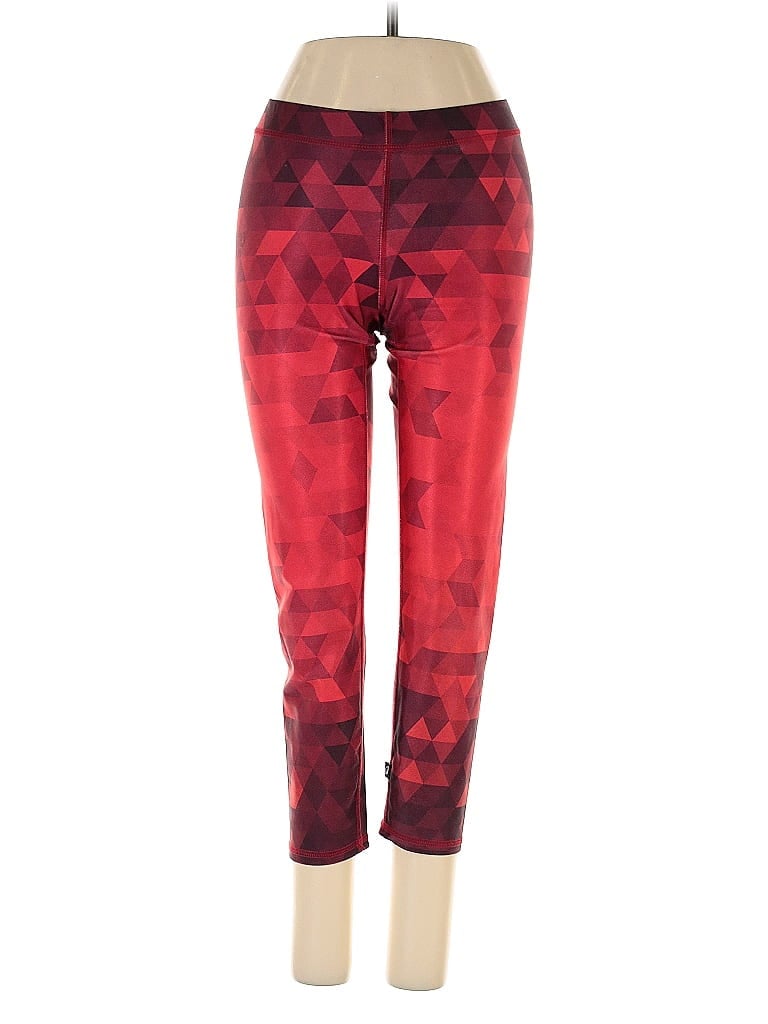 Terez Graphic Red Active Pants Size S - photo 1
