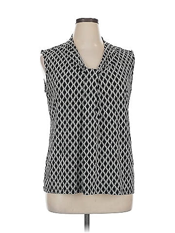 Dana Buchman Sleeveless Blouse (view 1)