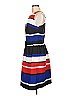 W by Worth Stripes Blue Casual Dress Size 6 - photo 5