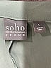 Soho 100% Polyester Teal Short Sleeve Blouse Size L - photo 3