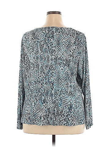Susan Graver Long Sleeve Blouse (view 2)
