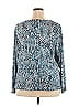 Susan Graver Teal Long Sleeve Blouse Size 2X - photo 2