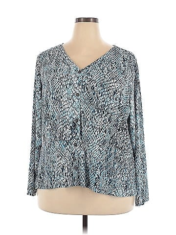 Susan Graver Long Sleeve Blouse (view 1)