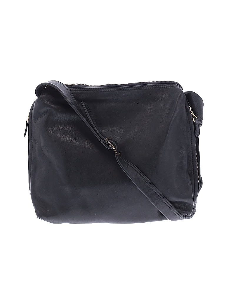 Neiman Marcus Solid Black Crossbody Bag One size - photo 1