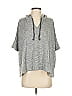 Lou & Grey for LOFT Gray Short Sleeve T-Shirt Size XS - photo 1