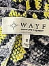 WAYF 100% Viscose Paisley Yellow Casual Pants Size S - photo 3